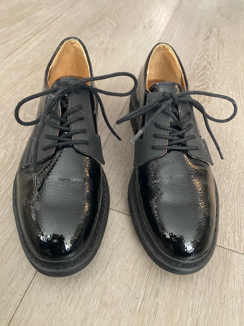 Franco Sarto Women's Black Oxfords